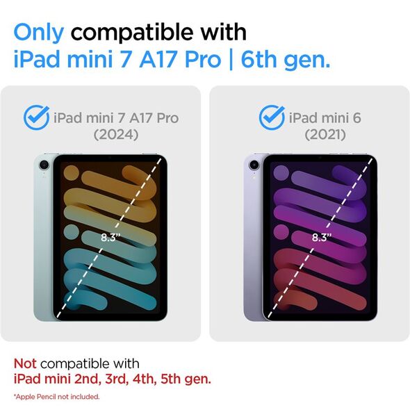 Spigen Nano Pop, πορτοκαλί μπεζ - iPad mini 2024/6
