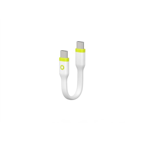Καλώδιο Mobile Origin Compact USB-C σε USB-C, λευκό