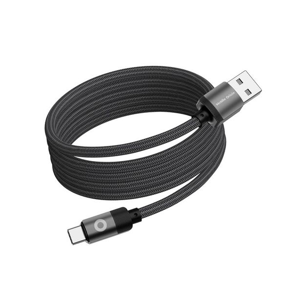 Καλώδιο USB Mobile Origin USB-A - USB-C 1 m Μαύρο (MC2-USBA-1M-BLK)
