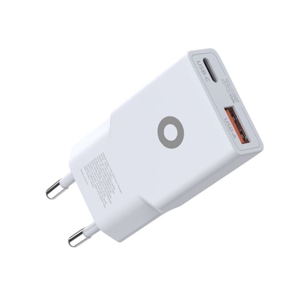 Φορτιστής Mobile Origin GaN 30W Slim MO16 - USB-A + USB-C