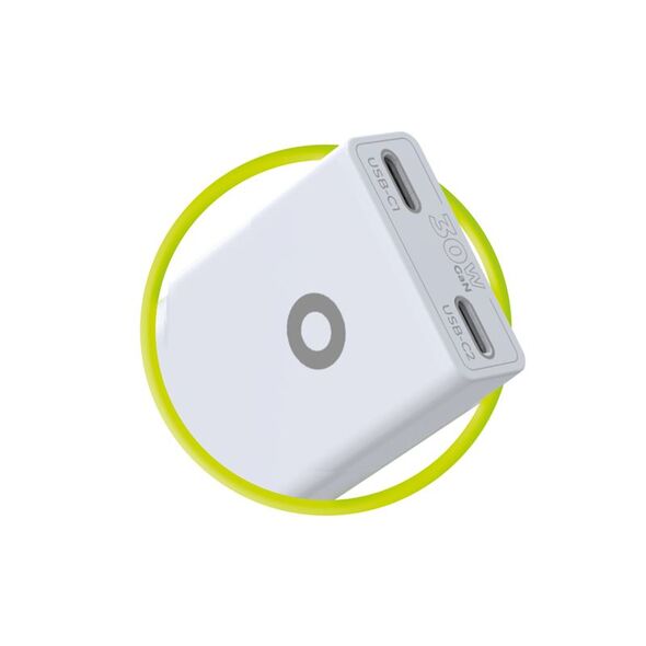Φορτιστής Mobile Origin GaN 30W Slim MO18 - Διπλή USB-C