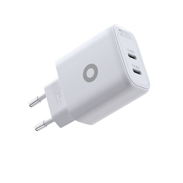Φορτιστής Mobile Origin GaN 65W MO19 - Διπλή USB-C
