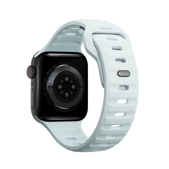 Nomad Αθλητικό Λουράκι, Ice Blue Glow - Apple Watch 42mm/41mm/40mm/38mm