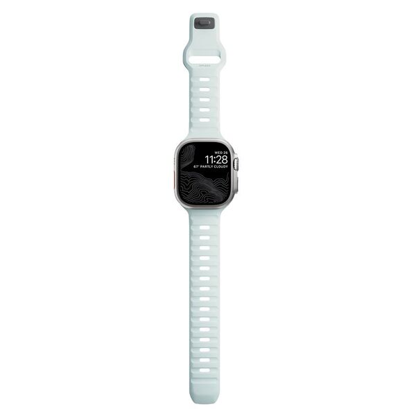 Nomad Sport Strap, Ice Blue Glow - Apple Watch 49mm/46mm/45mm/44mm/42mm