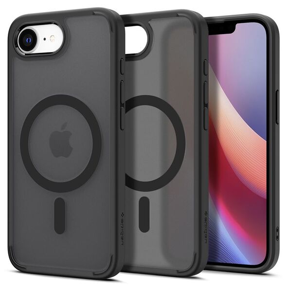 Θήκη SPIGEN ULTRA HYBRID MAG συμβατή με MagSafe για IPHONE SE 4 2025 frost black