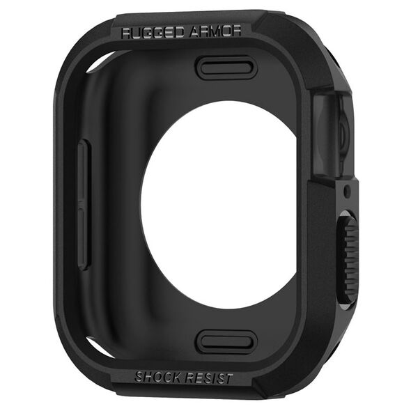 Spigen Θήκη Rugged Armor για Apple Watch Series 4 44mm μαύρη