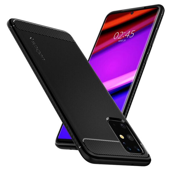 Spigen Etui Rugged Armor Galaxy S20+ Plus Matte Black