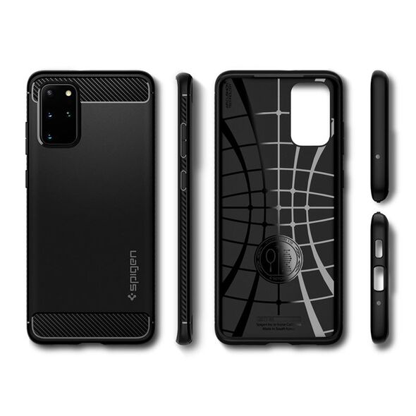 Spigen Etui Rugged Armor Galaxy S20+ Plus Matte Black