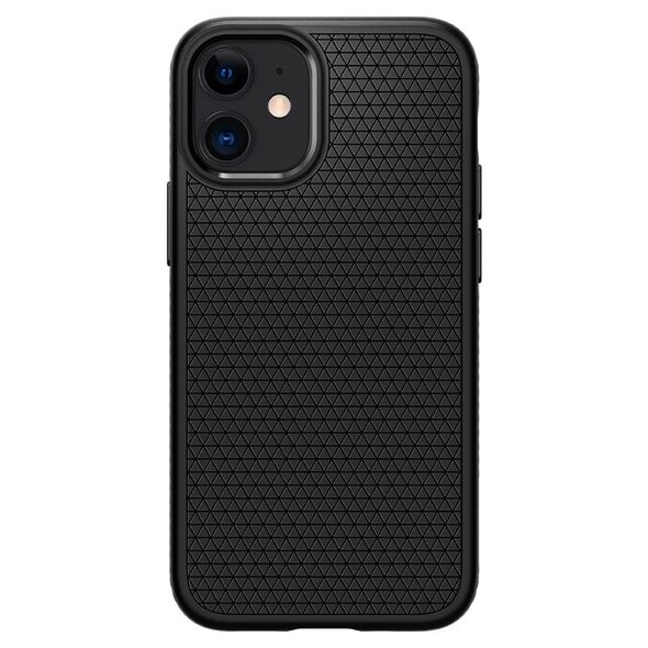 Spigen Spigen Liquid Air iPhone 12 mini 5,4" μαύρο ματ/black matte ACS01744