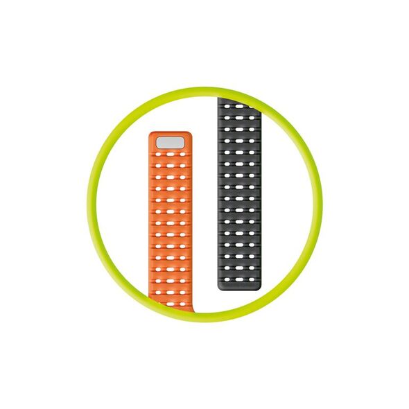 Mobile Origin Magnetic Strap, black/orange -AW Ultra 2/1(49mm)9/8/7(45mm)/6/SE/5/4(44mm)/3/2/1(42mm)