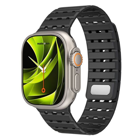 Mobile Origin Magnetic Strap, black - AW Ultra 2/1 (49mm) 9/8/7 (45mm)/6/SE/5/4 (44mm)/3/2/1 (42mm)