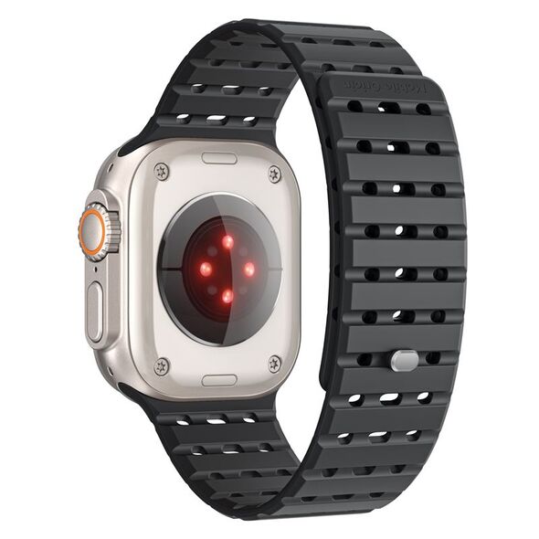 Mobile Origin Magnetic Strap, black - AW Ultra 2/1 (49mm) 9/8/7 (45mm)/6/SE/5/4 (44mm)/3/2/1 (42mm)