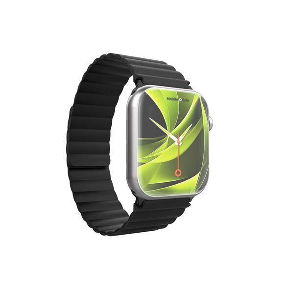 Mobile Origin Magnetic Watch Strap II, black/black - Apple Watch 49mm/46mm/45mm/44mm