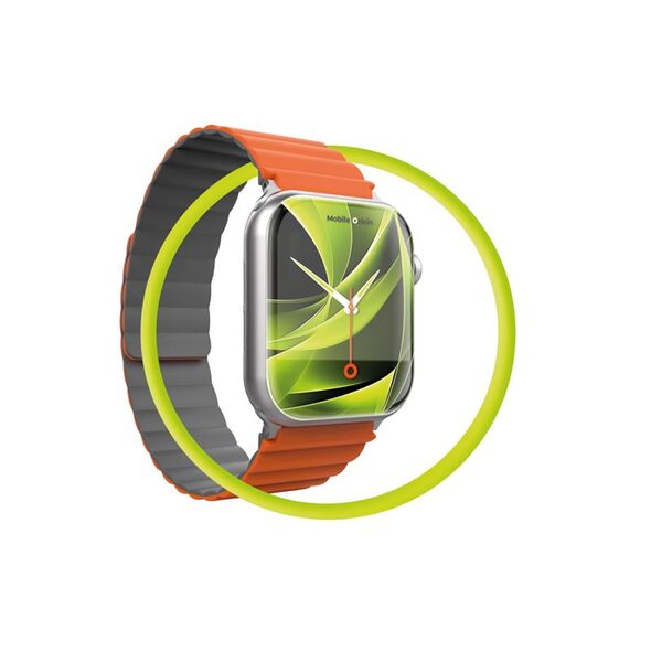 Mobile Origin Magnetic Watch Strap II, orange/grey - Apple Watch 49mm/46mm/45mm/44mm