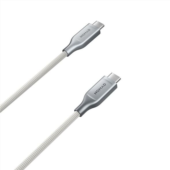 Nomad Καλώδιο Kevlar, USB-C σε USB-C, 1.5m, λευκό