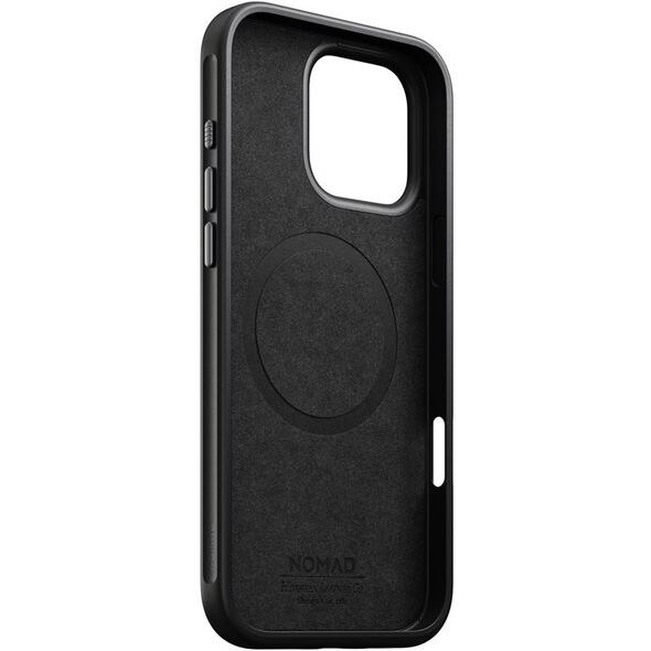 NOMAD Μοντέρνα Δερμάτινη Θήκη Horween Μαύρη | iPhone 16 Pro Max