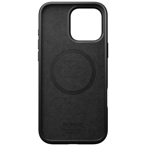 NOMAD Μοντέρνα Δερμάτινη Θήκη Horween Μαύρη | iPhone 16 Pro Max