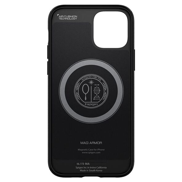 Spigen Spigen Mag Armor iPhone 12/12 Pro 6,1" μαύρο ματ ACS01865