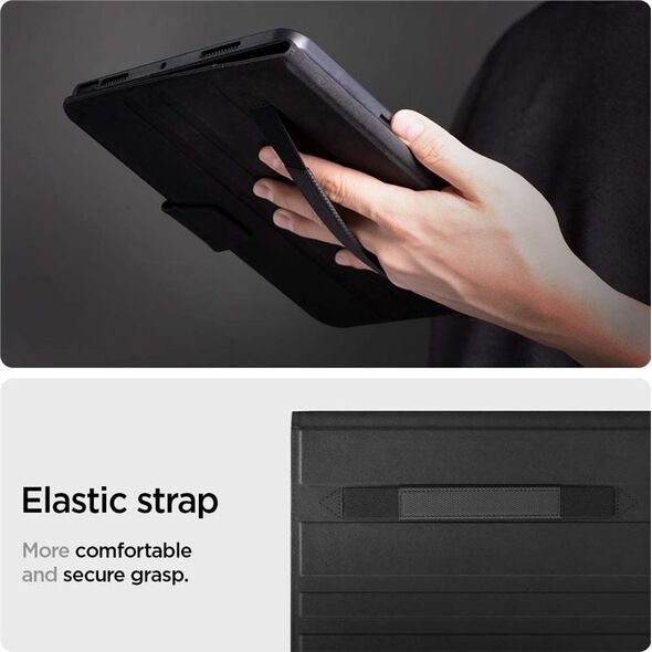 Θήκη tablet Spigen Θήκη Spigen Liquid Air Folio Θήκη Apple iPad Air 4 2020 Μαύρη 7680159 8809756641145