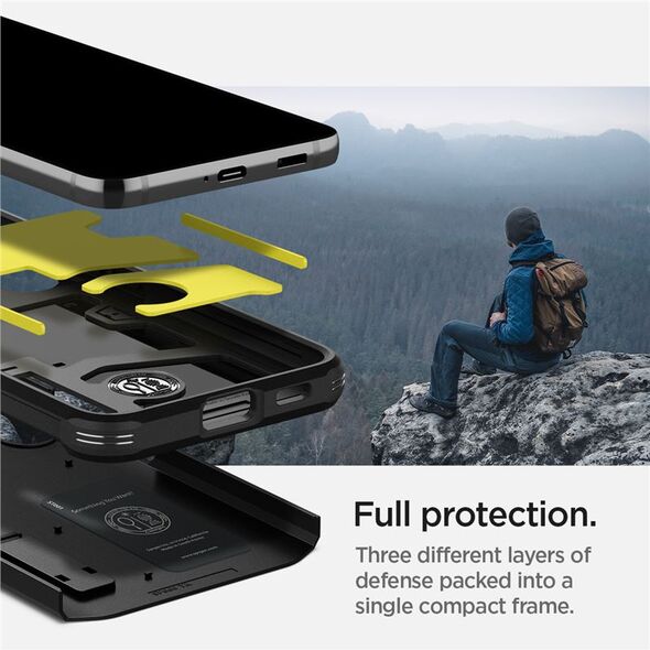 Spigen SPIGEN TOUGH ARMOR GALAXY S22+ PLUS BLACK