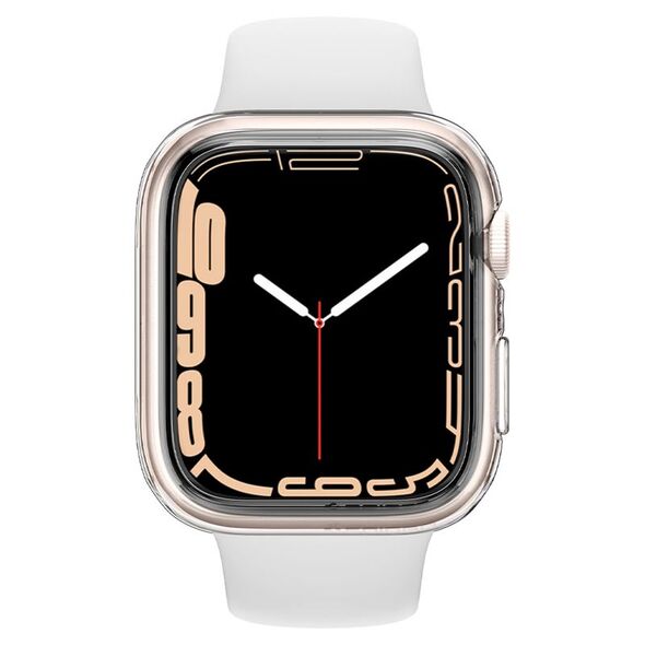 Spigen Etui Spigen Liquid Crystal Apple Watch 4/5/6/7/SE 44/45mm Crystal Clear