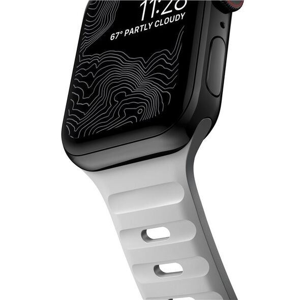Nomad NOMAD Sport Strap V2 Waterproof 41mm / 40mm / 38mm Lunar Gray