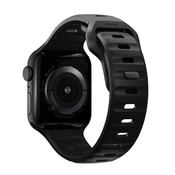 Nomad NOMAD Αθλητικό Λουράκι Αδιάβροχο 44mm / 42mm Μαύρο