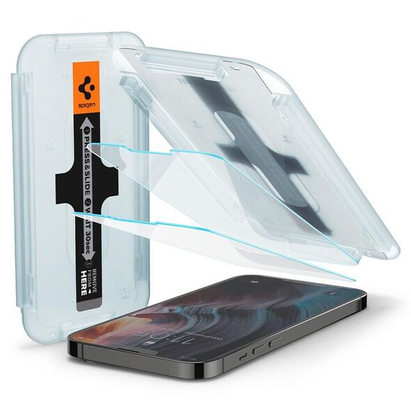 Spigen Tempered Glass Spigen GLAS.tR ez Fit Apple iPhone 13 Pro Max [2 PACK]