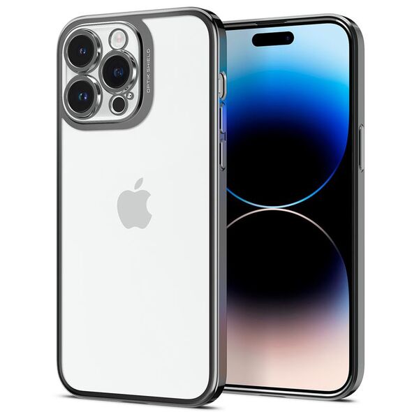 Spigen Spigen Optik Crystal, chrome gray - iPhone 14 Pro Max
