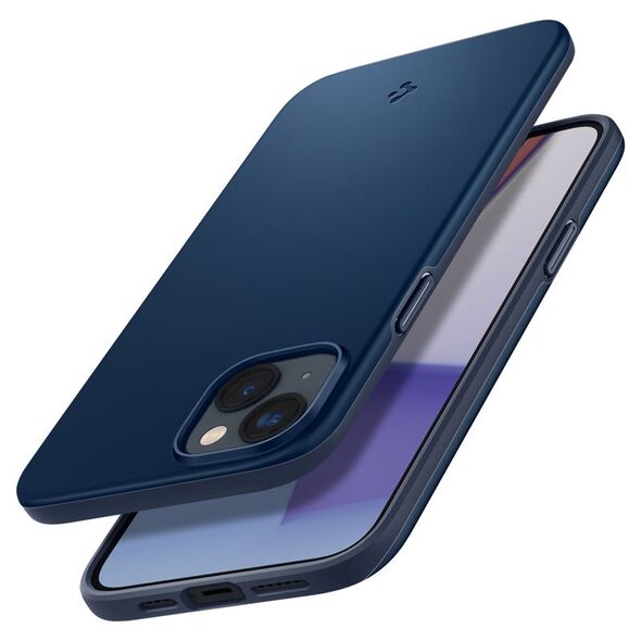 Spigen Etui Spigen Thin Fit Apple iPhone 14 Plus Navy Blue