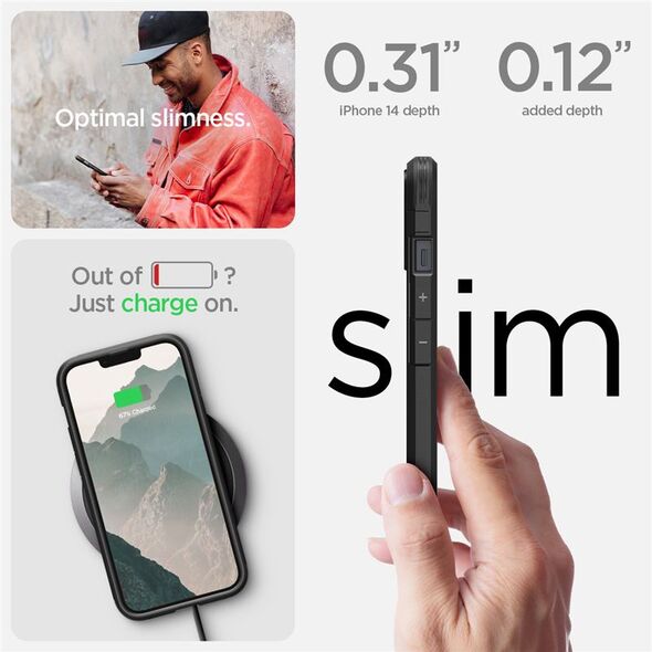 Spigen Θήκη Spigen Tough Armor Mag MagSafe Apple iPhone 14 Black