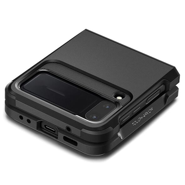 Spigen SPIGEN TOUGH ARMOR GALAXY Z FLIP 4 BLACK