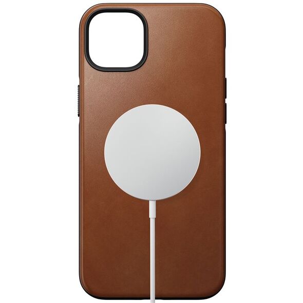 Nomad Nomad Μοντέρνα Δερμάτινη Θήκη MagSafe, english tan- iPhone 14 Max