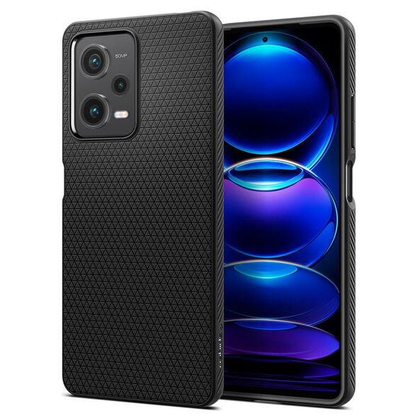Spigen Θήκη Spigen Liquid Air Xiaomi Redmi Note 12 Pro/POCO X5 Pro 5G Μαύρο Ματ