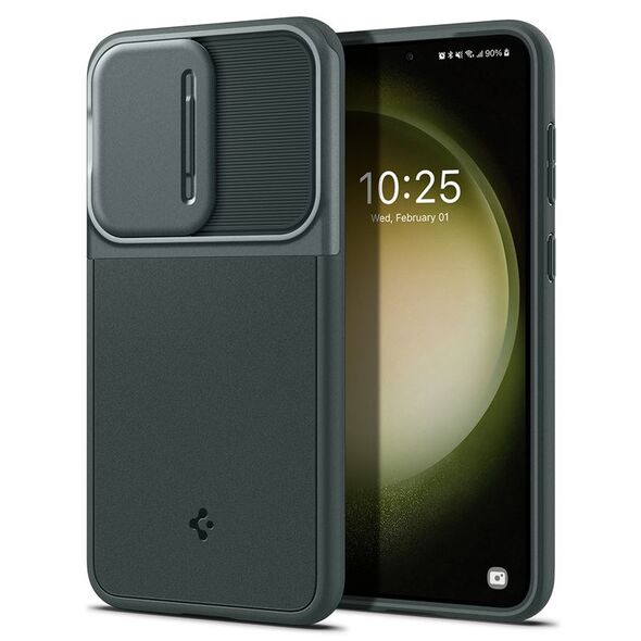 Θήκη Spigen Optik Armor για Samsung Galaxy S23 Abyss Green