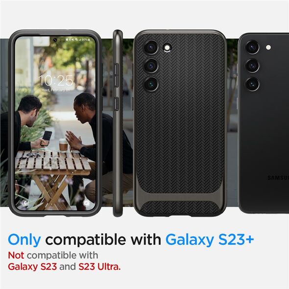 Spigen Spigen Neo Hybrid, μαύρο - Samsung Galaxy S23+
