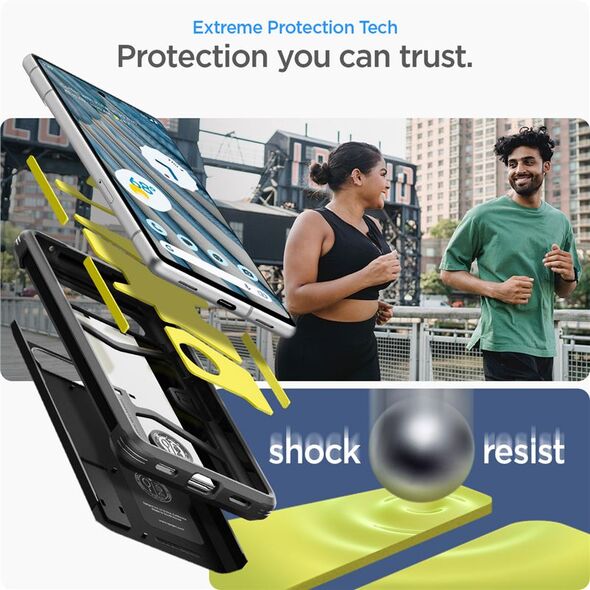 Spigen Tough Armor, μεταλλικό σχιστόλιθο - Google Pixel 7a