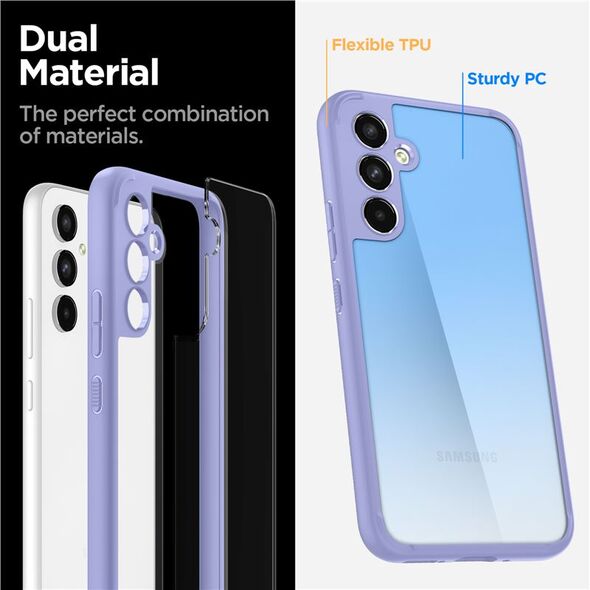Spigen Θήκη SAMSUNG GALAXY A54 5G Spigen Ultra Hybrid Crystal μοβ