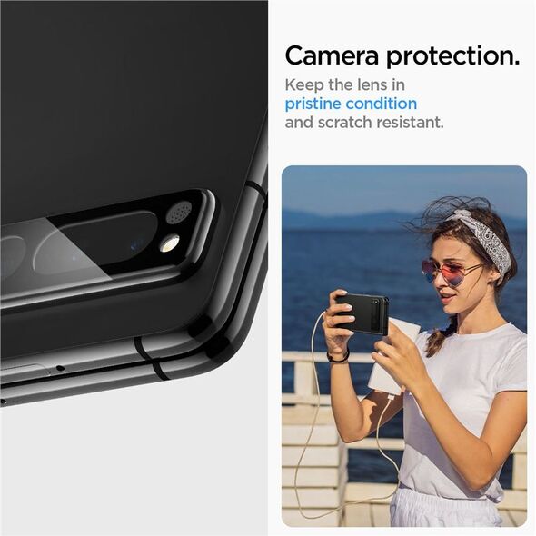 Spigen Spigen Glass EZ Fit Optik Pro 2 Pack, black - Google Pixel Fold