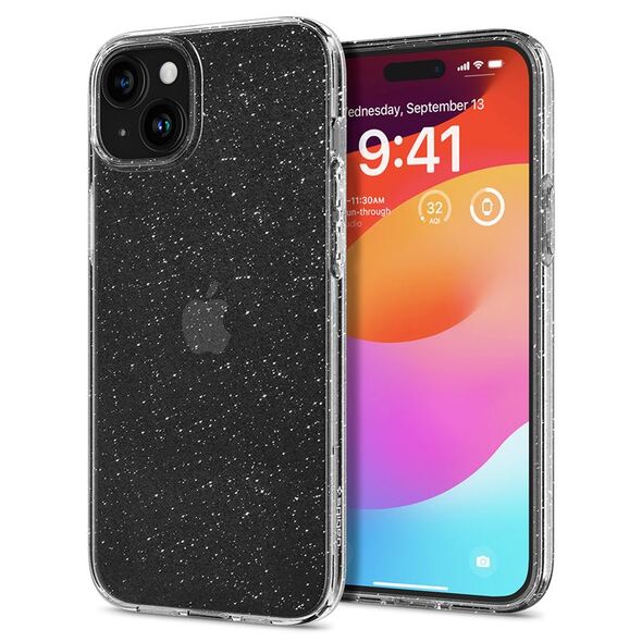 Spigen Spigen Liquid Crystal iPhone 15 6.1" glitter crystal ACS06788