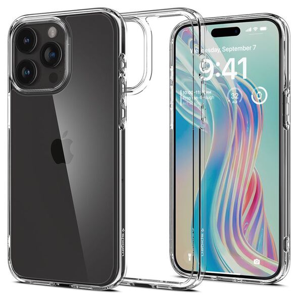 Spigen Spigen Ultra Hybrid iPhone 15 Pro 6.1" crystal clear ACS06707