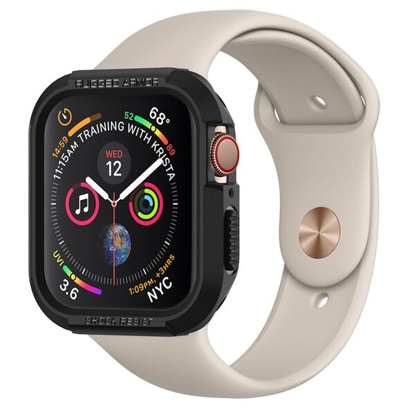 Spigen RUGGED ARMOR APPLE WATCH 4 (40MM) BLACK καθολικός