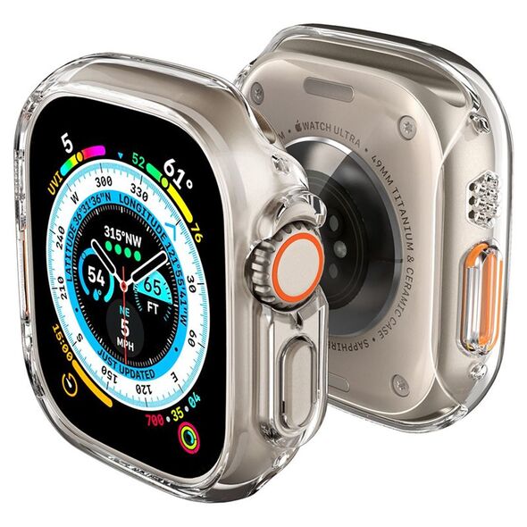Spigen Θήκη Spigen Thin Fit Apple Watch Ultra 49mm Crystal Clear