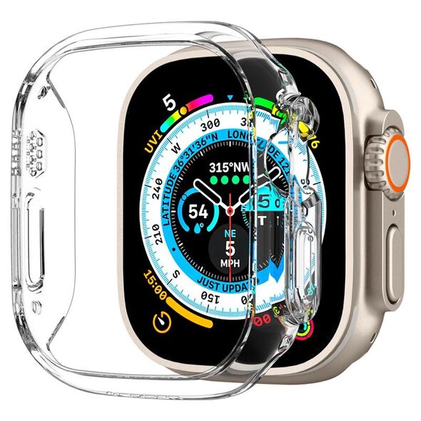 Spigen Θήκη Spigen Thin Fit Apple Watch Ultra 49mm Crystal Clear
