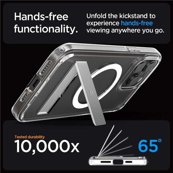 Spigen Spigen Ultra Hybrid S MagSafe, crystal clear - iPhone 15 Pro Max