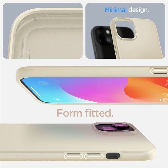 Spigen Spigen Thin Fit, mute μπεζ - iPhone 15 Plus