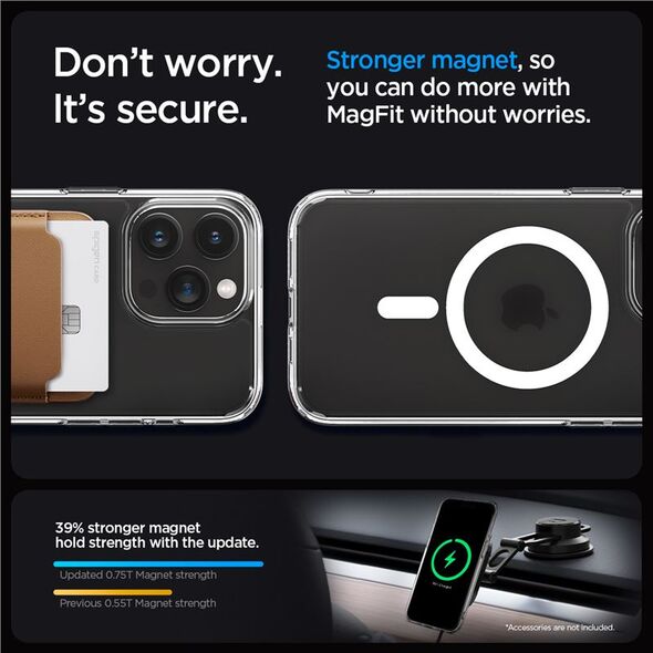 Spigen Spigen Ultra Hybrid MAG iPhone 15 Pro 6.1" Magsafe frost clear ACS06719