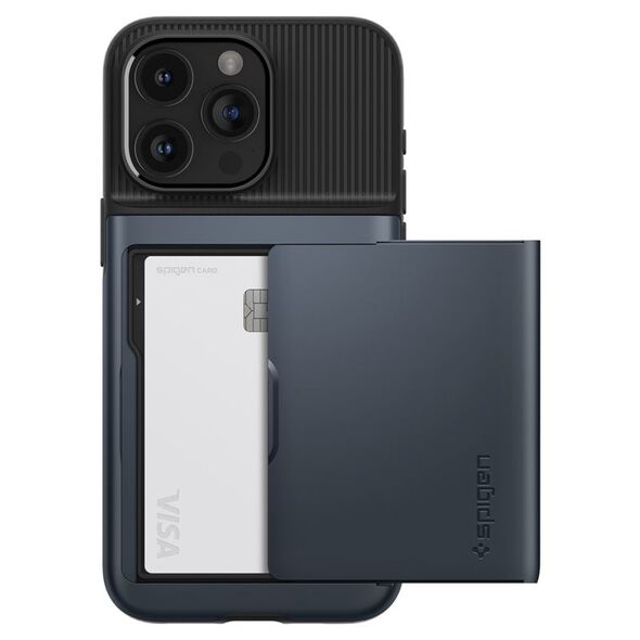 Spigen Spigen Slim Armor CS, metal slate - iPhone 15 Pro