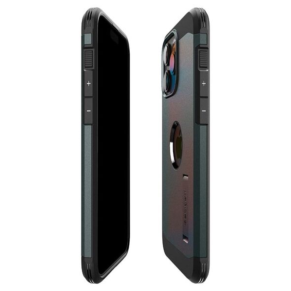 Spigen Tough Armor MagSafe, άβυσσος πράσινο - iPhone 15 Pro