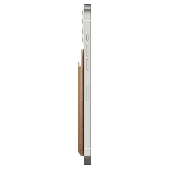 Spigen Καρτοθήκη Spigen Valentinus Magsafe Universal Magnetic Card Holder Brown